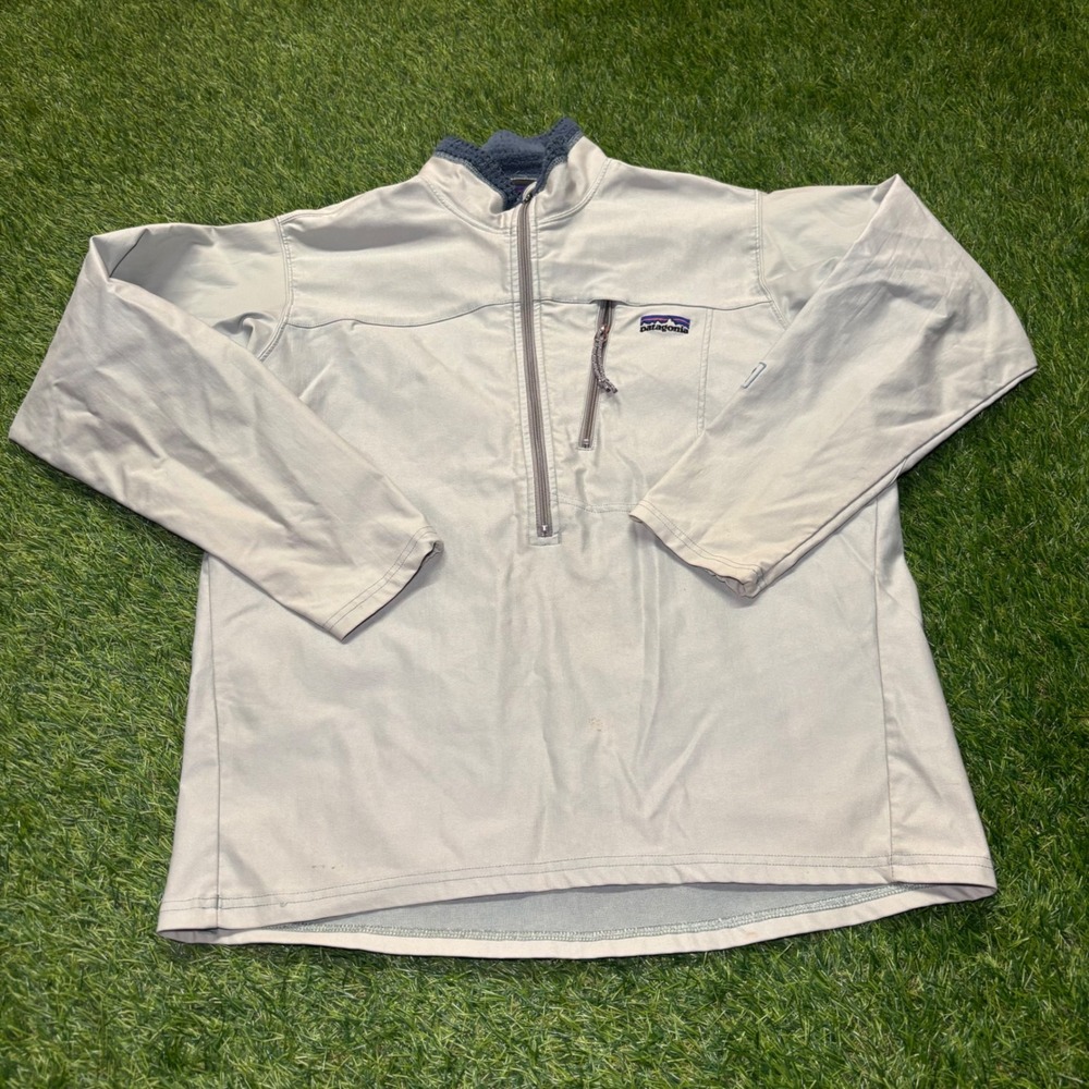 Patagonia Regulator R Half Zip Pullover Jacket Mens Small Gray F323 Canada